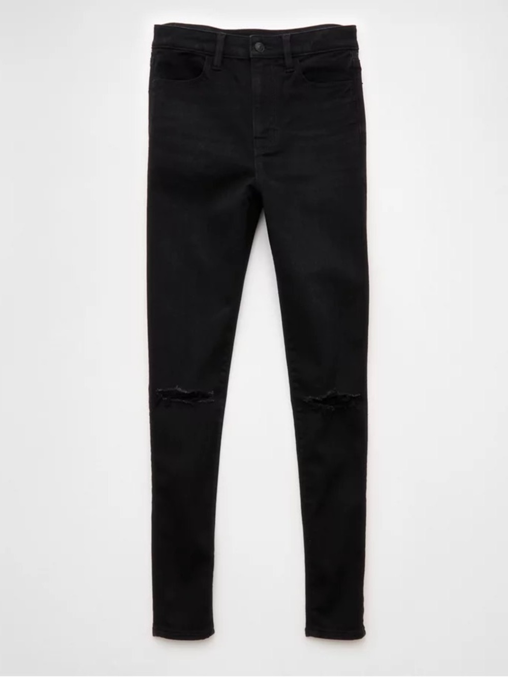 AE Next Level Stretch Ripped Super High-Waisted Jegging Size 2